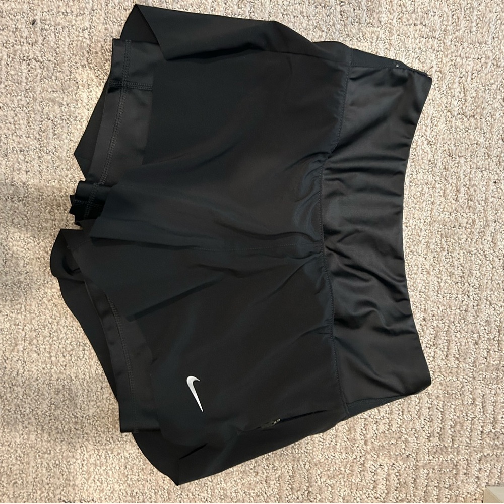 Nike Women's Black 2 in 1 Running Shorts- Like New